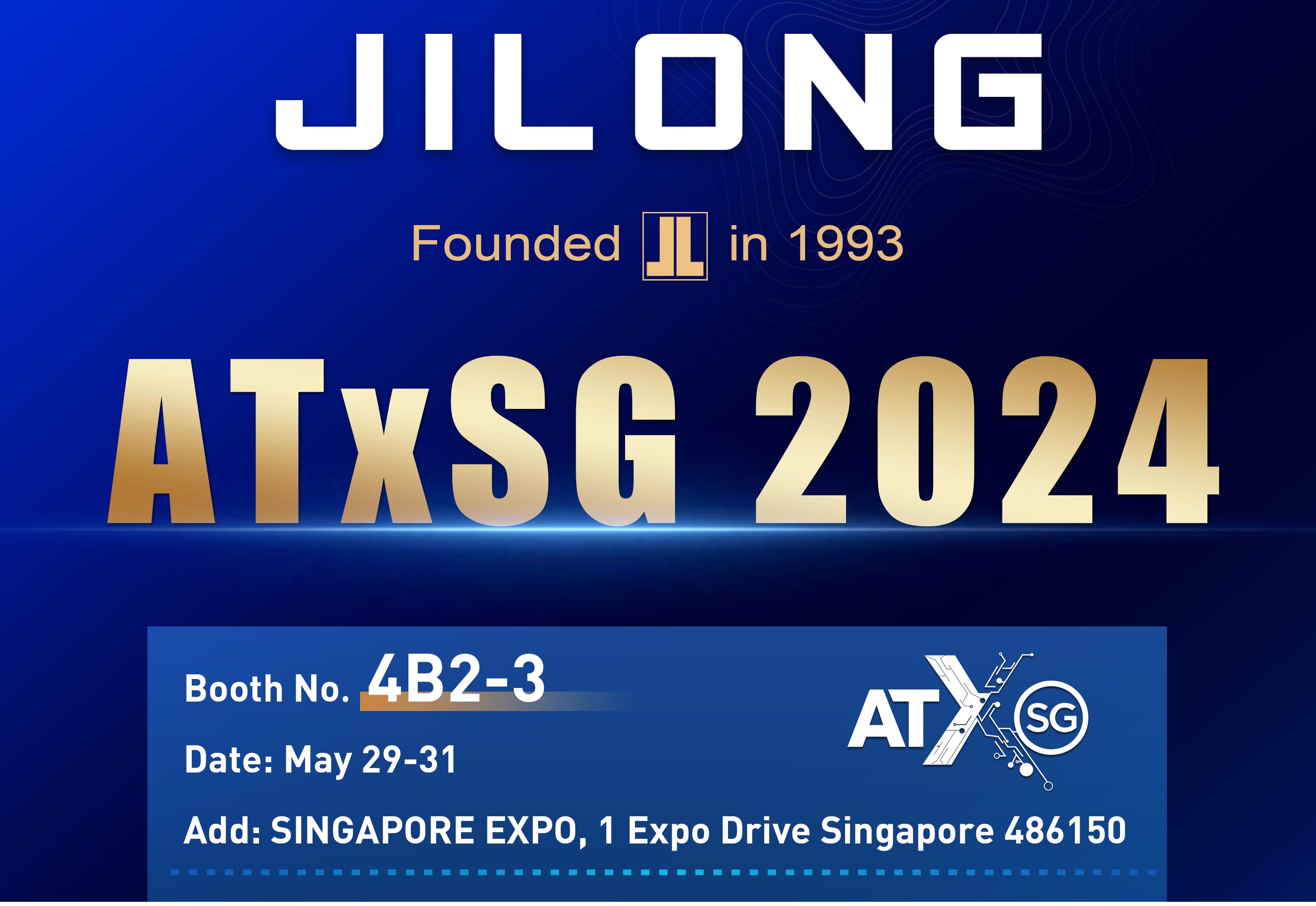 JILONG invites you to witness the shining moment of Singapore communication exhibition 2024
